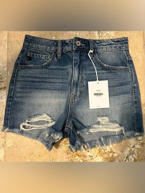 KanCan Estilo Blue Denim Shorts